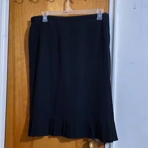 Black dress skirt